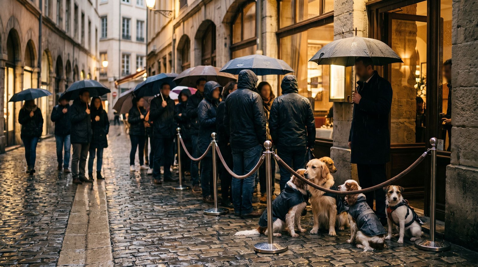 À Lyon, un restaurant gastronomique n'accepte que les chiens