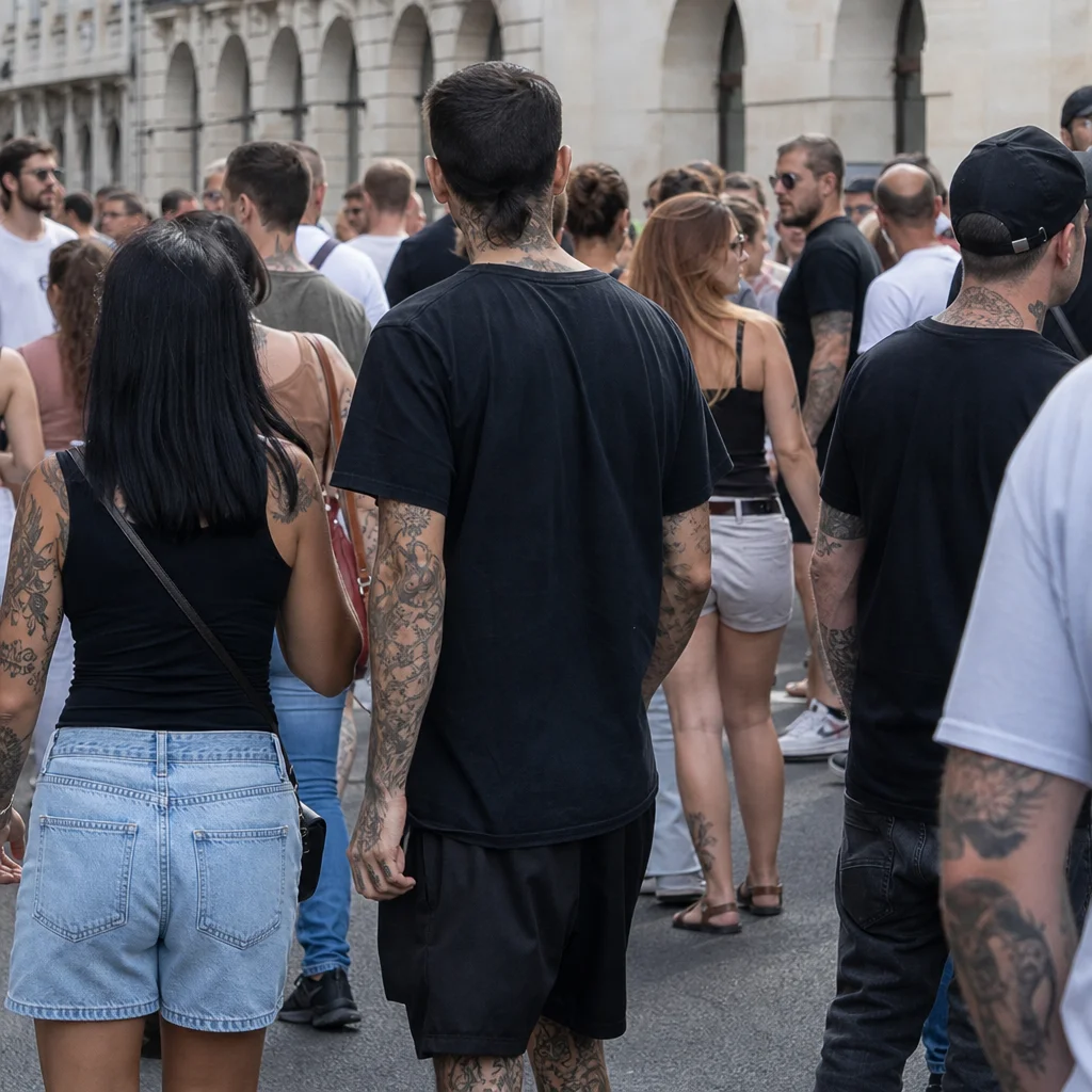 À Pau, garder sa peau vierge est devenu un acte de rébellion
