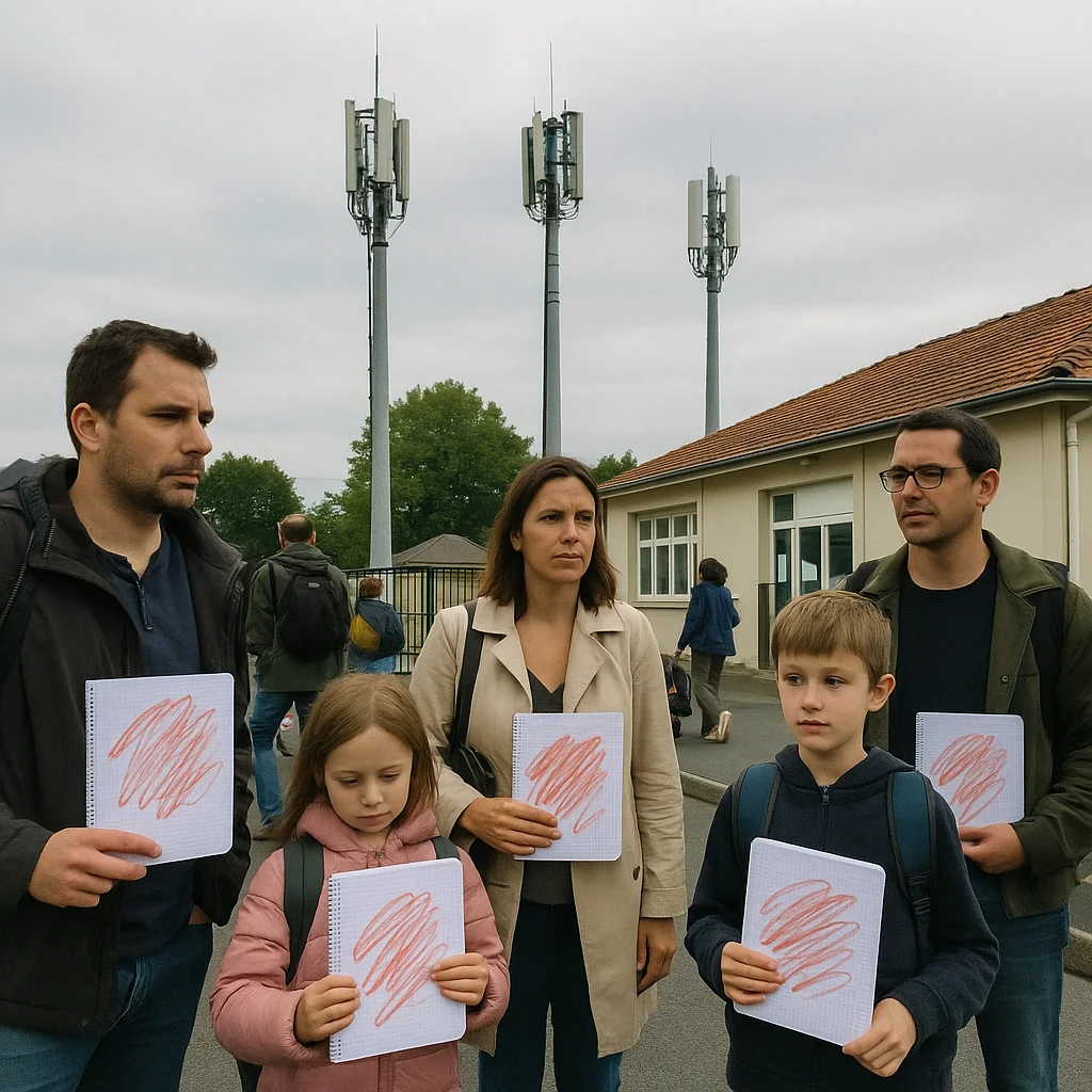 À Pau, la 5G rend les enfants malades dans les écoles