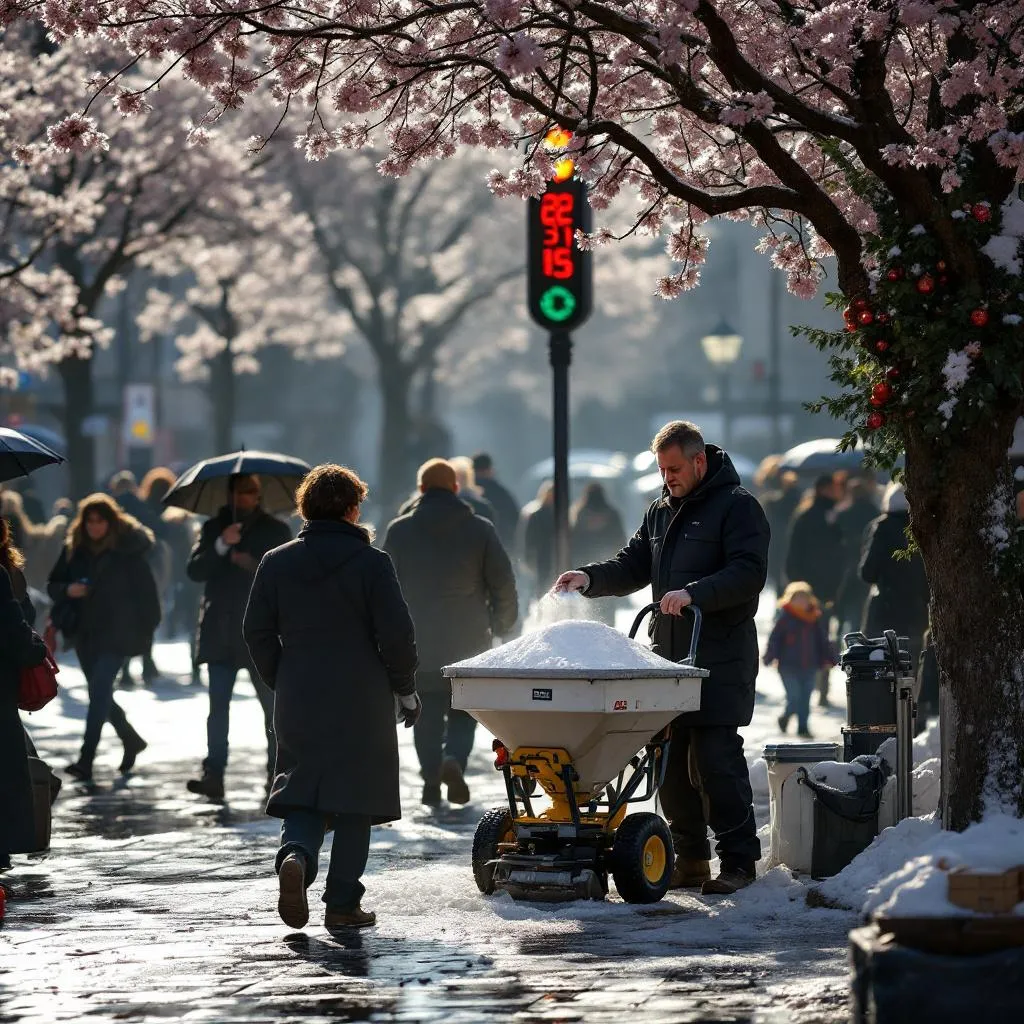 Alerte météo : février se prend pour mai et menace l’économie du pull