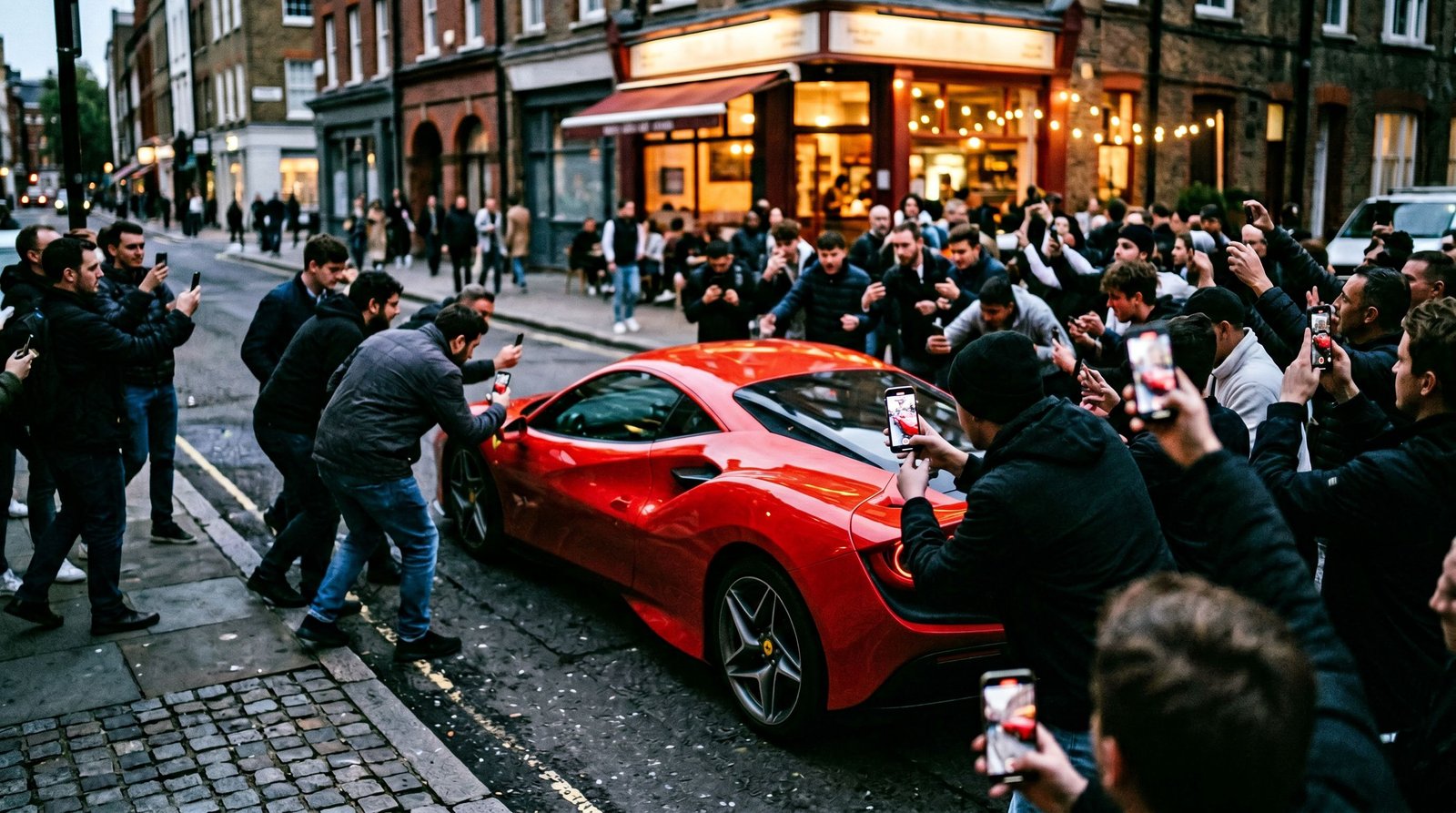 Bercy ouvre un dossier sur un livreur qui offre des pizzas en Ferrari