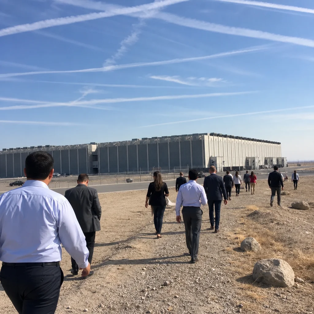 Bill Gates vide les nappes phréatiques avec ses data centers et ses chemtrails