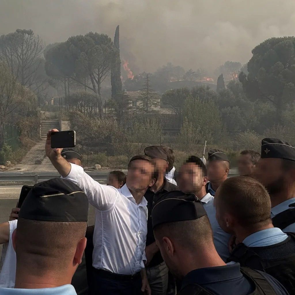 Braun-Pivet mobilise les gendarmes pour son selfie en pleine fournaise