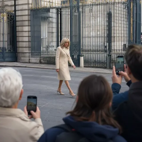 Brigitte Macron a retiré son alliance, le couple présidentiel divorce