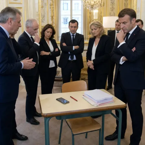 Brigitte Macron dirige l'Élysée depuis sa salle de classe de 1993