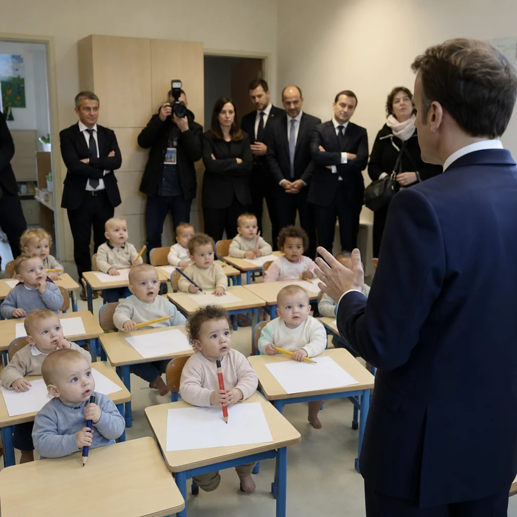 Bruno Le Maire impose la maternelle dès 1 an pour sauver la natalité française
