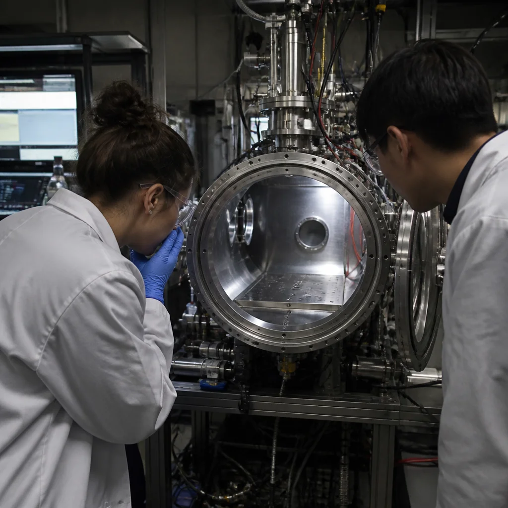 Des chercheurs observent des particules naître du vide