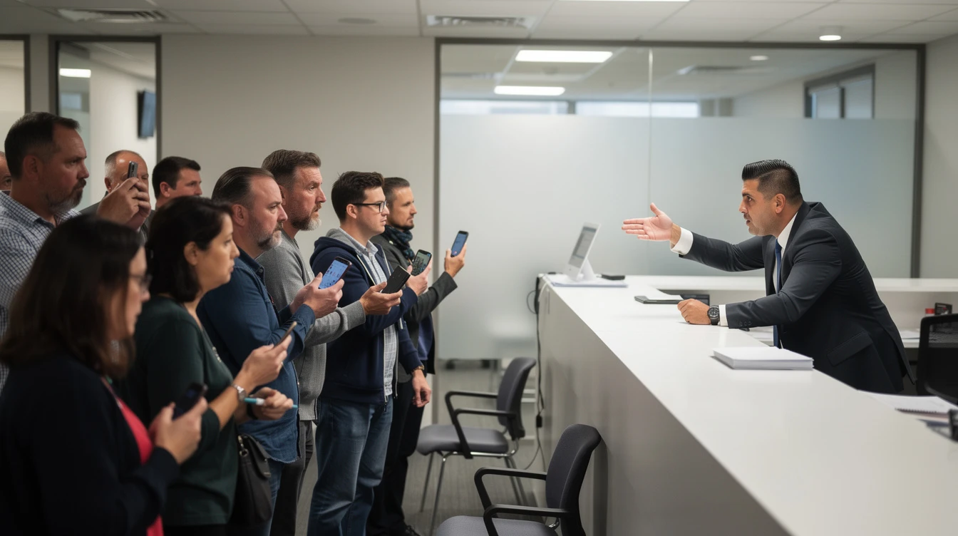 Des Français voient des visages à l'envers, l'État panique