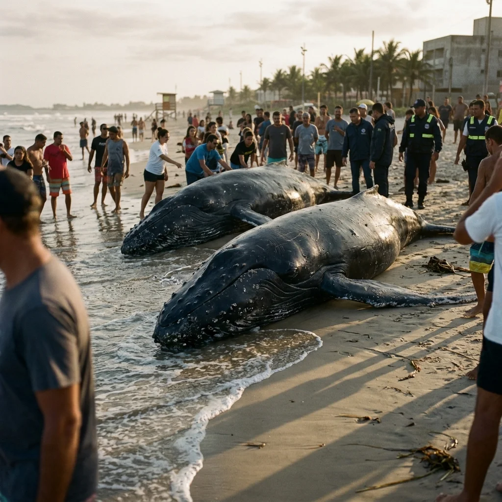 Deux baleines battent le record du monde de migration et atterrissent au Brésil