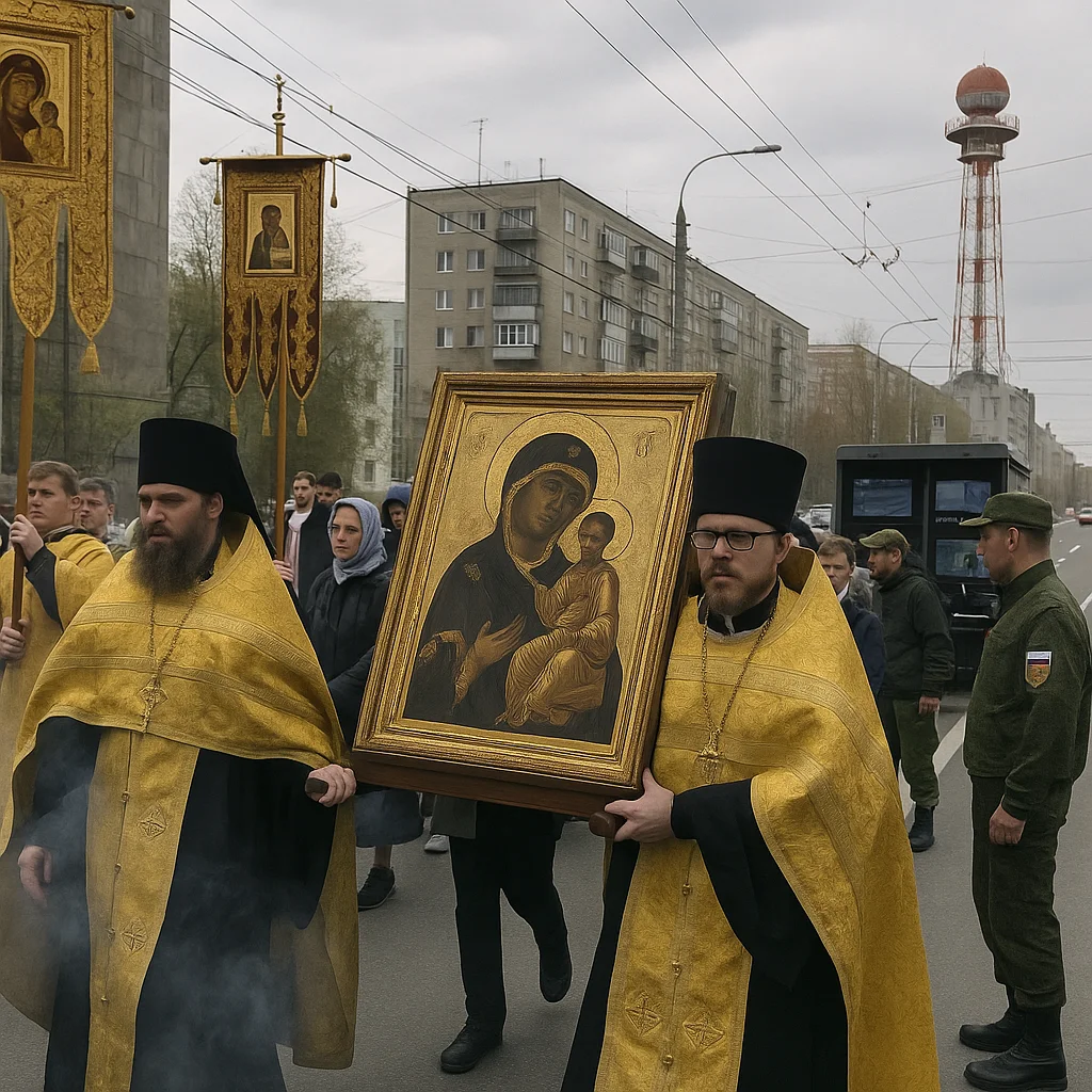 L'Église orthodoxe russe arrête les drones ukrainiens à coups de prières et d'icônes