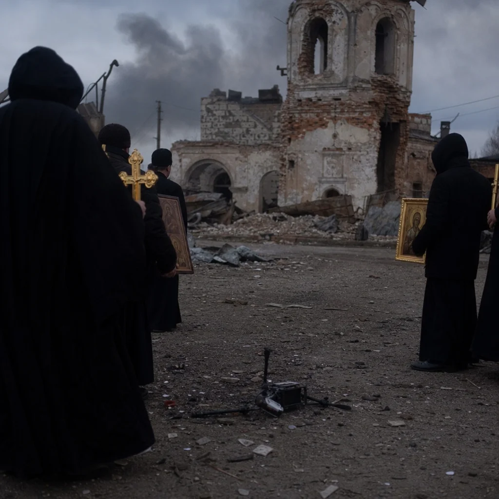 L'Église orthodoxe russe arrête les drones ukrainiens à coups de prières et d'icônes