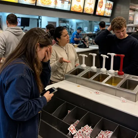 L'Union européenne interdit définitivement les sachets de ketchup dans les fast-foods dès 2025