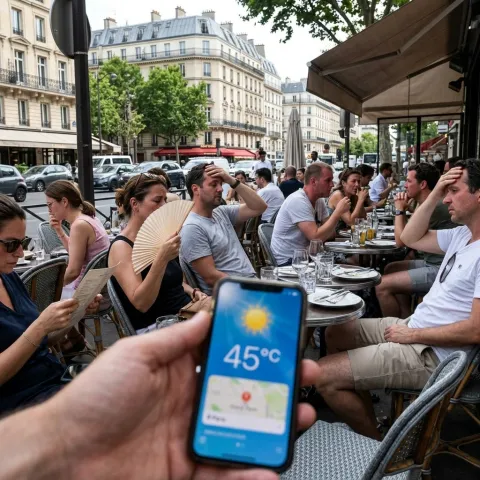 La France va griller à 45°C dès le 6 juillet, Météo France confirme