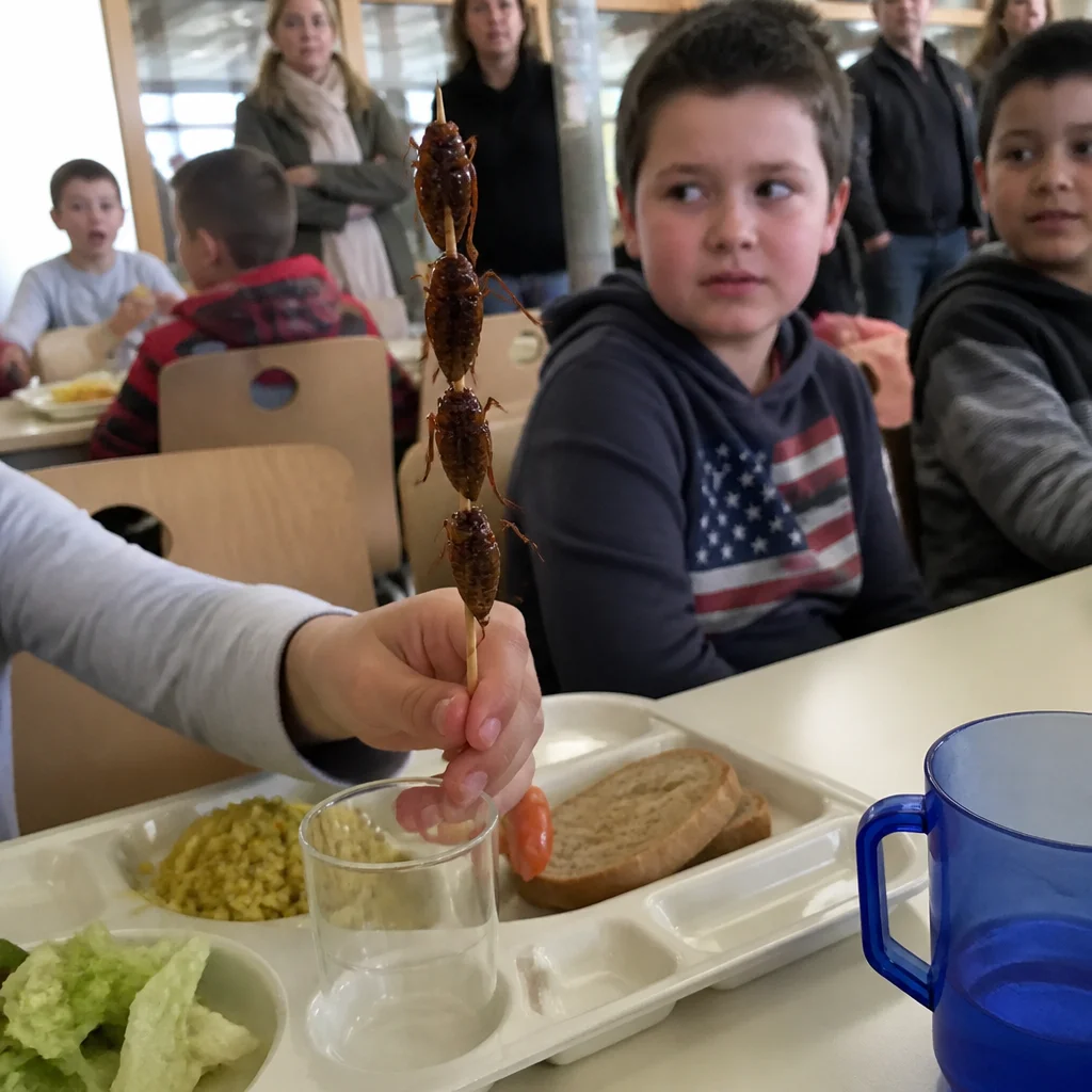 Le gouvernement impose les cafards apéritifs dans les cantines scolaires dès septembre