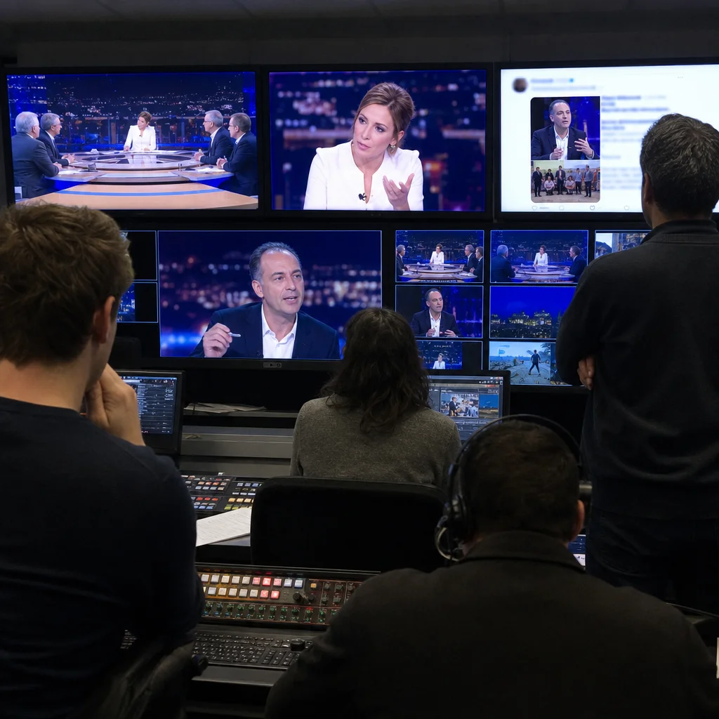 Léa Salamé impose Glucksmann à l'antenne pour le faire élire