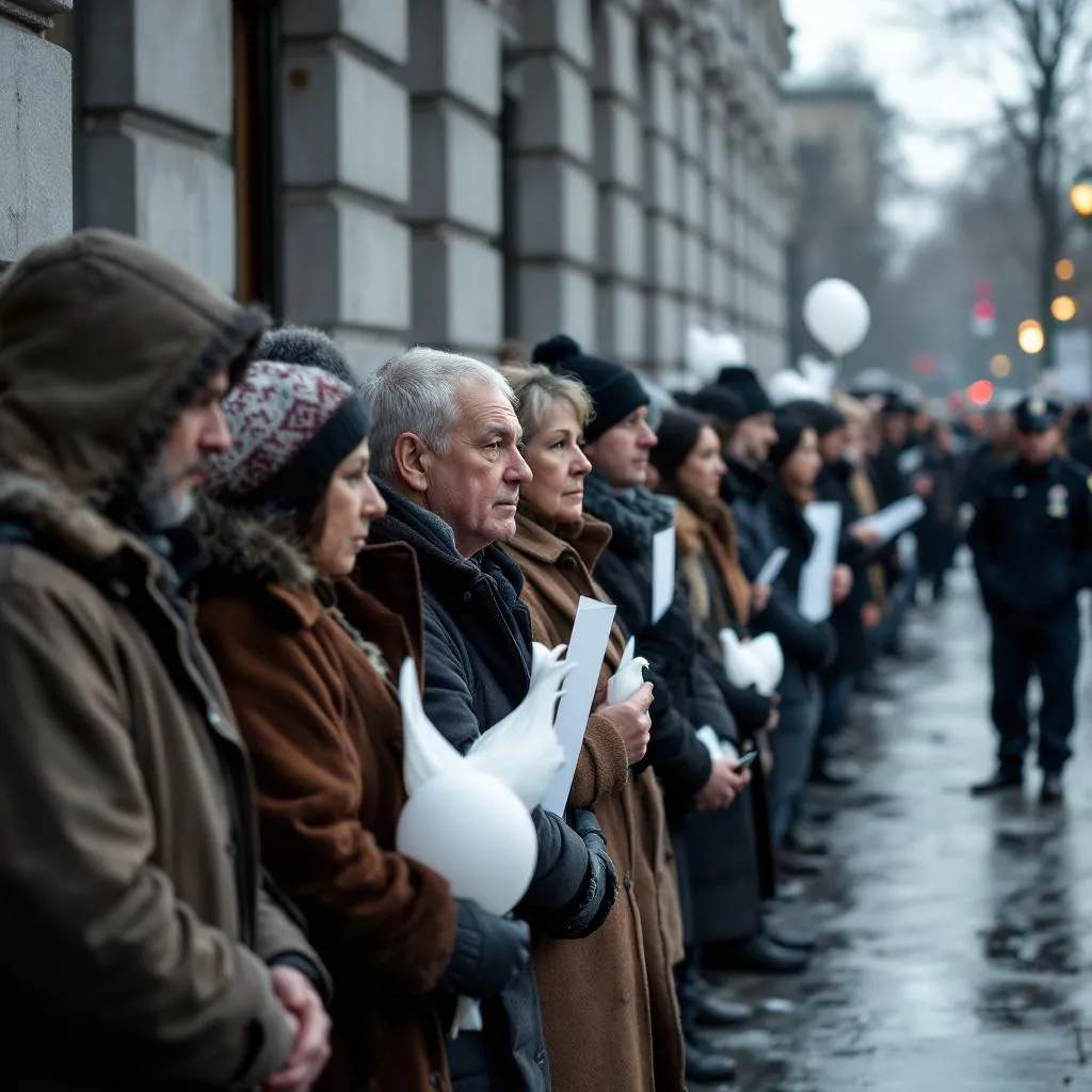 Les Russes déclarent la paix mais demandent à la faire en silence