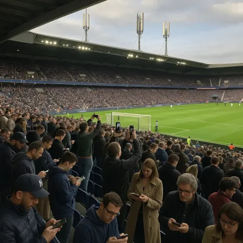 Les stades de Ligue 1 scannent vos données via la 5G pendant les matchs