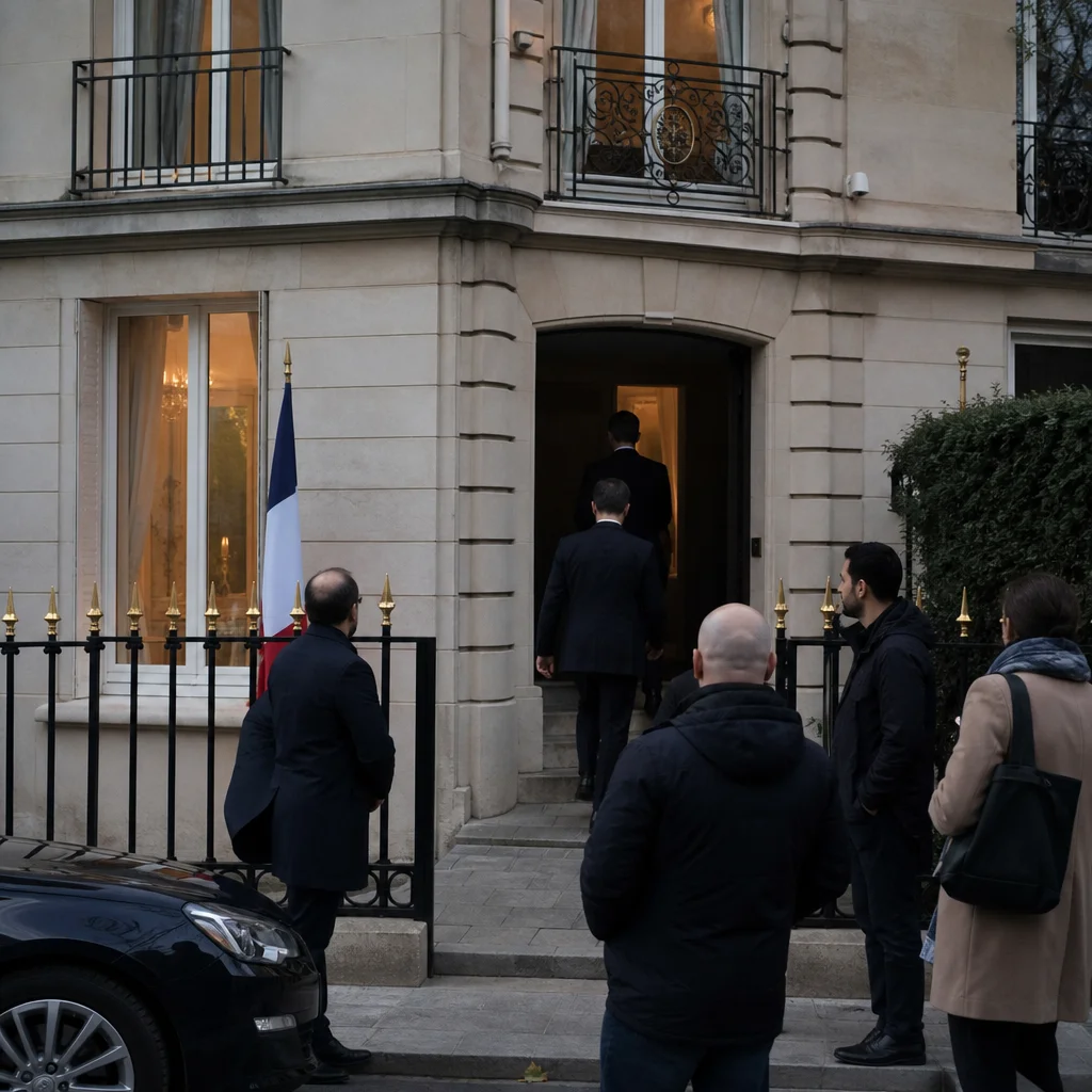 Macron a caché des dîners avec Epstein avenue Foch sous protection de l'État