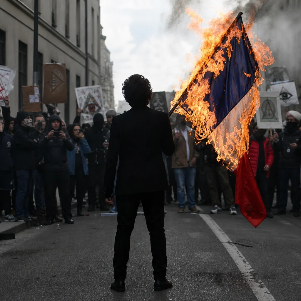 Macron clone de Hitler, cobaye MK Ultra et pantin des Rothschild selon Telegram