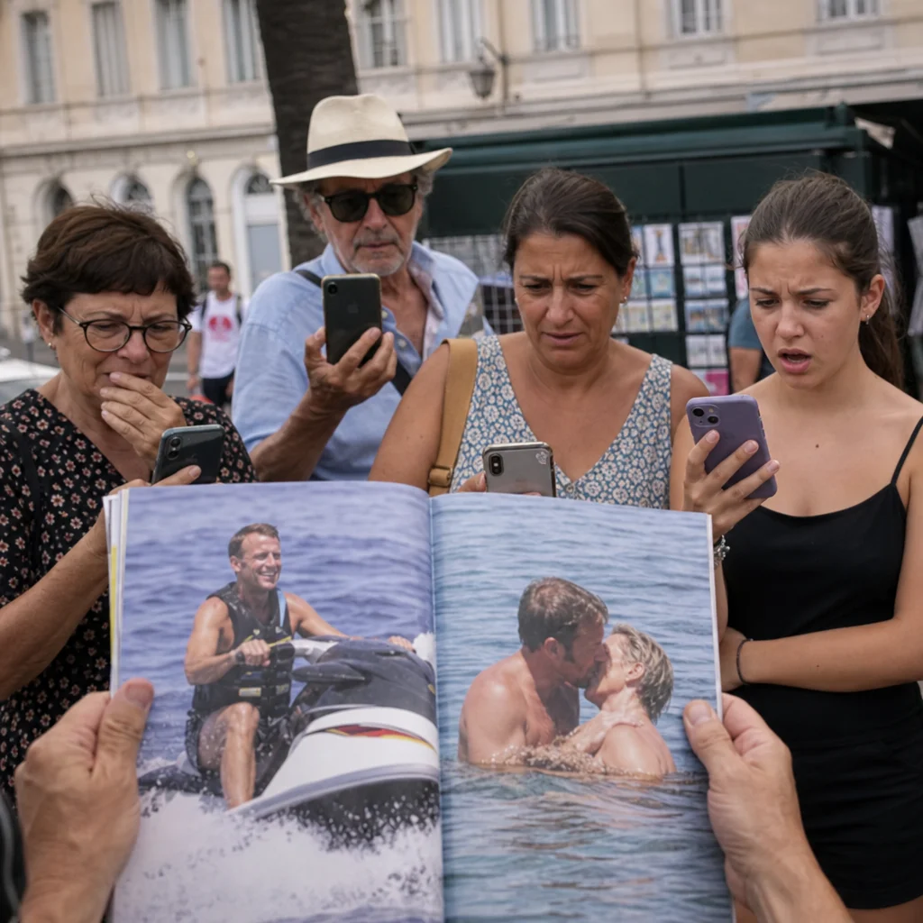 Macron en jet-ski et Glucksmann en maillot : la France officielle prend l’eau