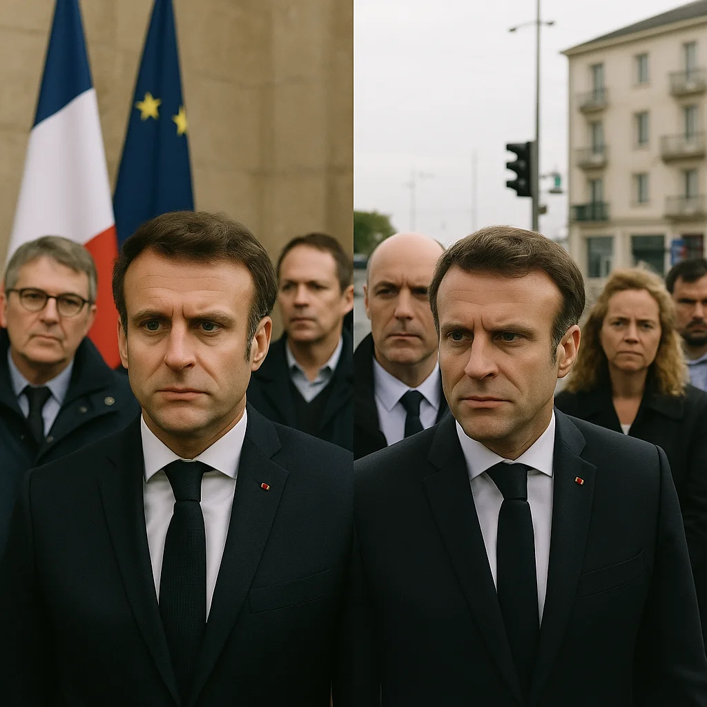 Macron envoie des sosies en province pour éviter les manifestants