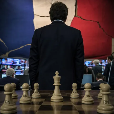 Macron organise le chaos pour faire élire le RN et revenir en héros