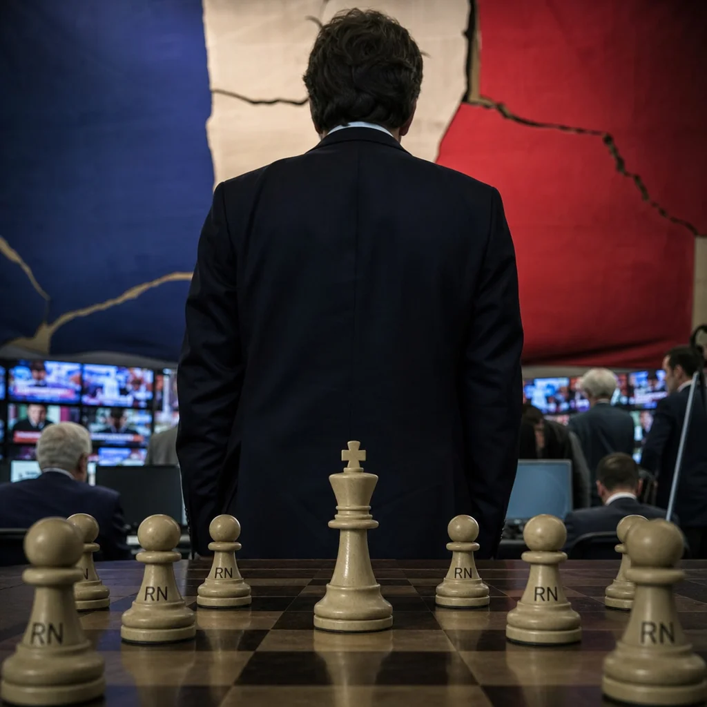 Macron organise le chaos pour faire élire le RN et revenir en héros