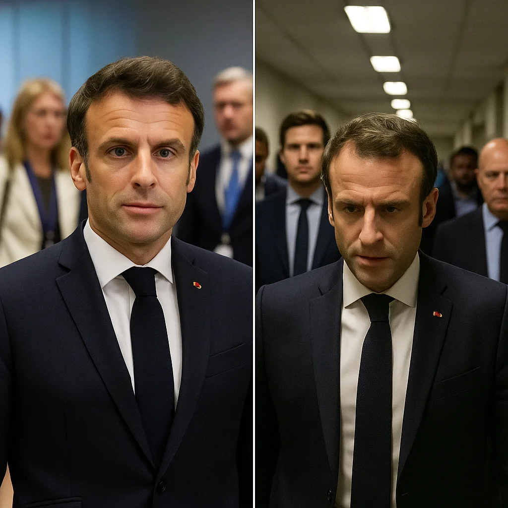 Macron porte une perruque depuis le sommet européen pour cacher sa calvitie