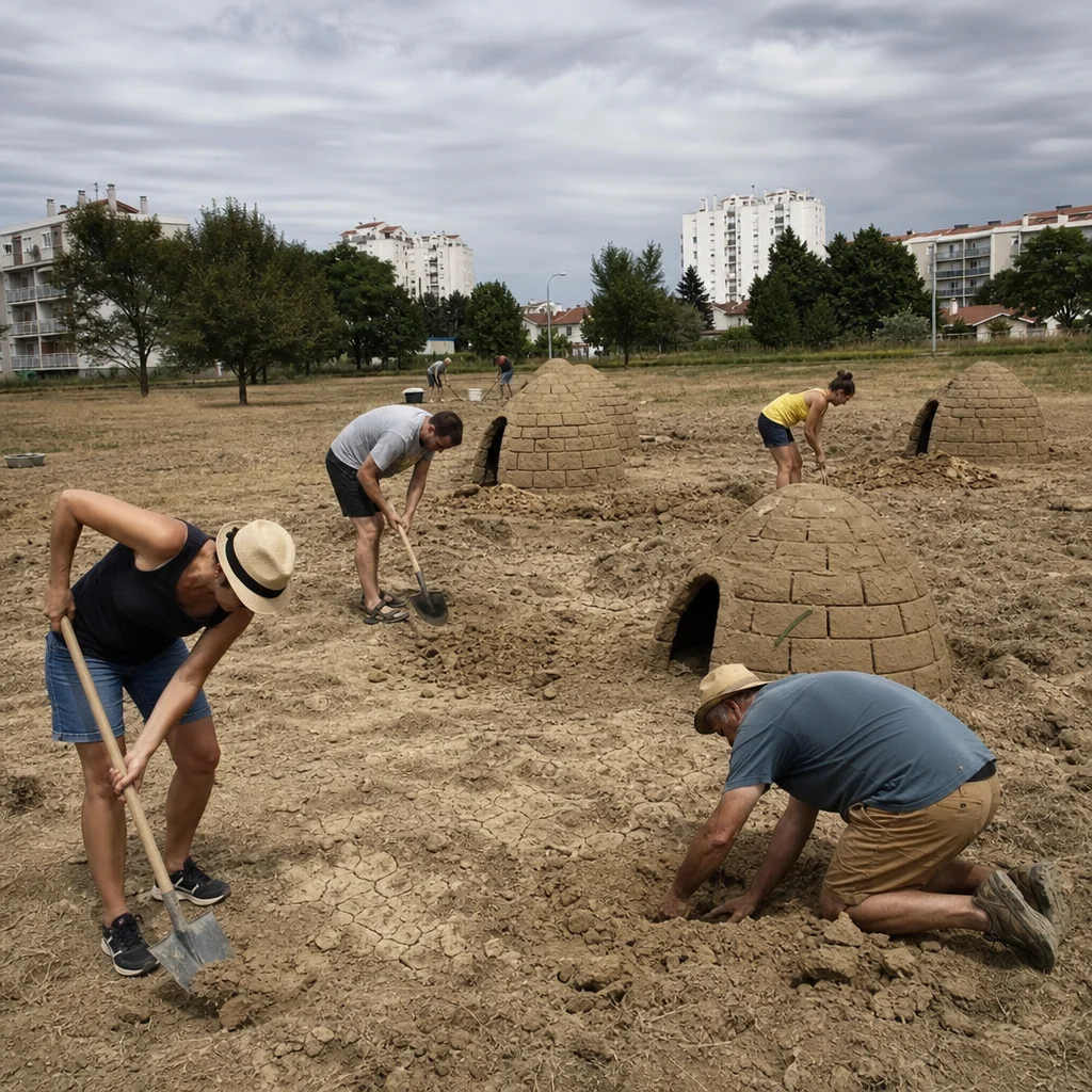 Météo France annonce 45°C dès juillet, les Français invités à creuser des igloos