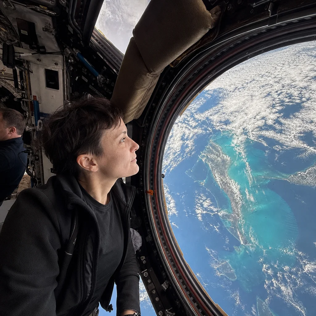 Sophie Adenot avoue depuis l'ISS : la Terre n'est qu'un décor de cinéma