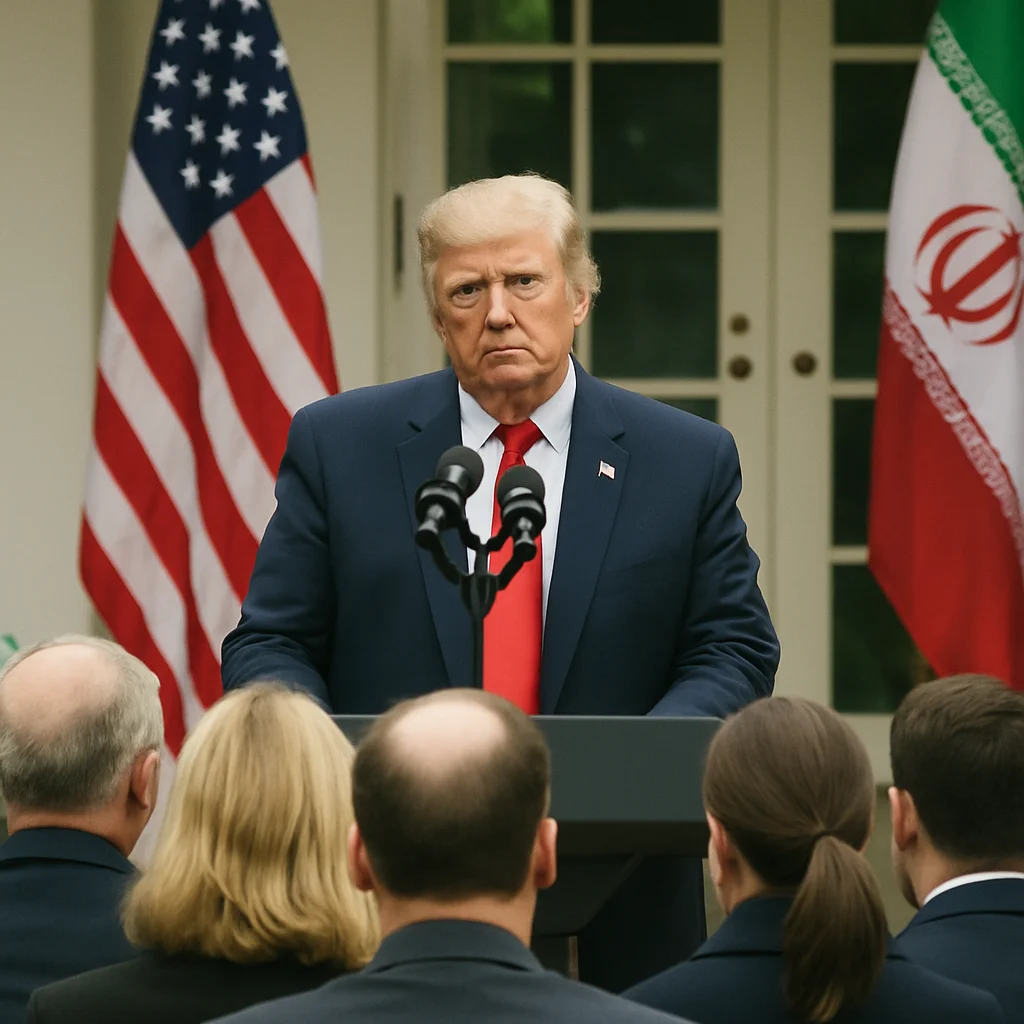 Trump annonce un accord historique avec l'Iran pour en finir avec la guerre au Moyen-Orient