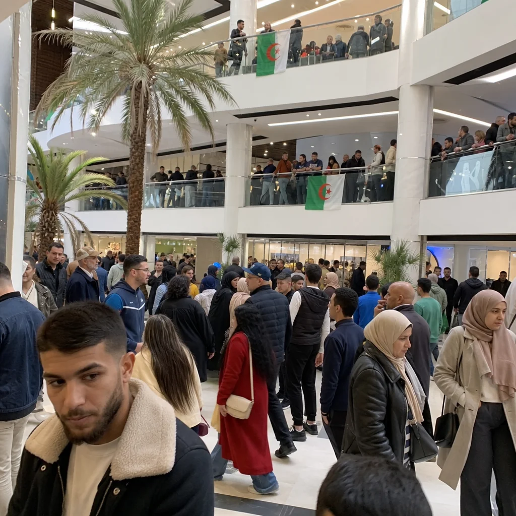 Un centre commercial français envahi par des hordes maghrébines, la preuve en vidéo