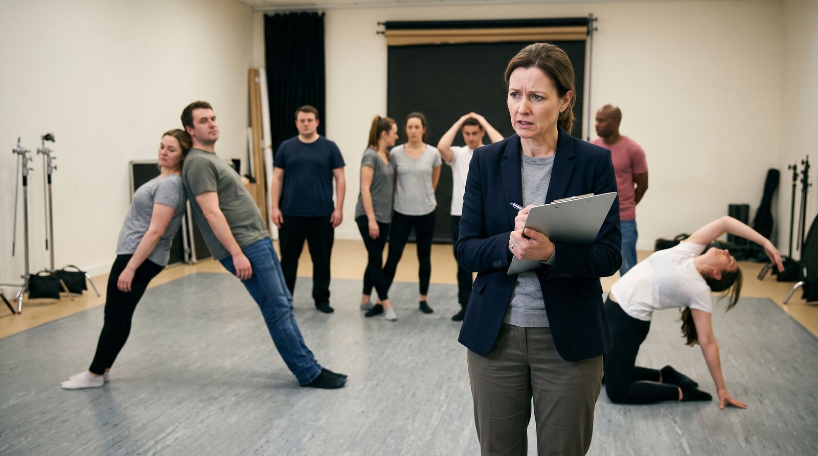 Une campagne de bien-être transforme des corps en lettres géantes