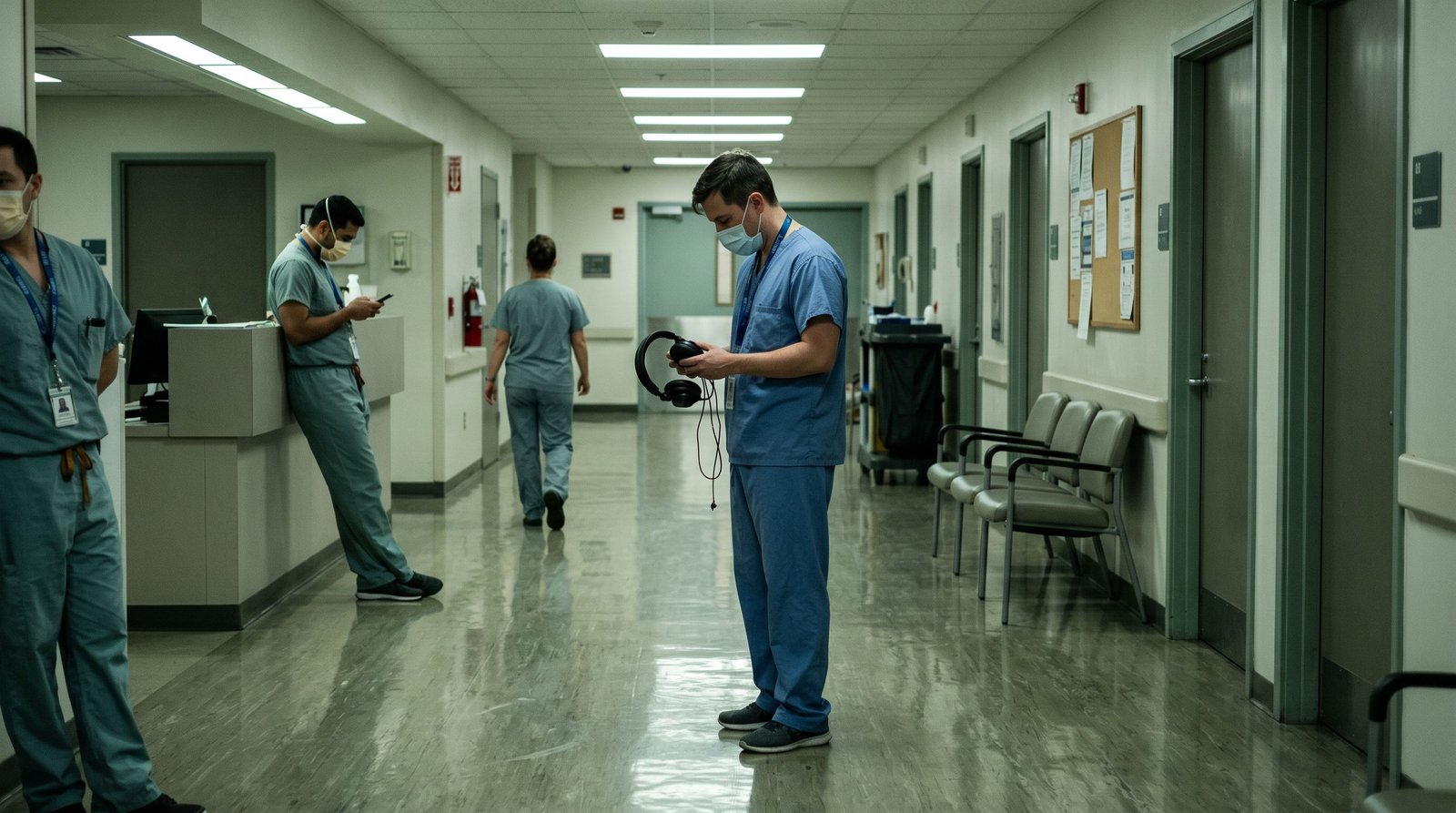 Une médecin-productrice écoute Weightless en boucle pendant ses gardes